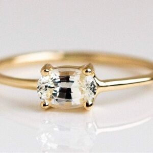 Local eclectic sweetest birthstone ring